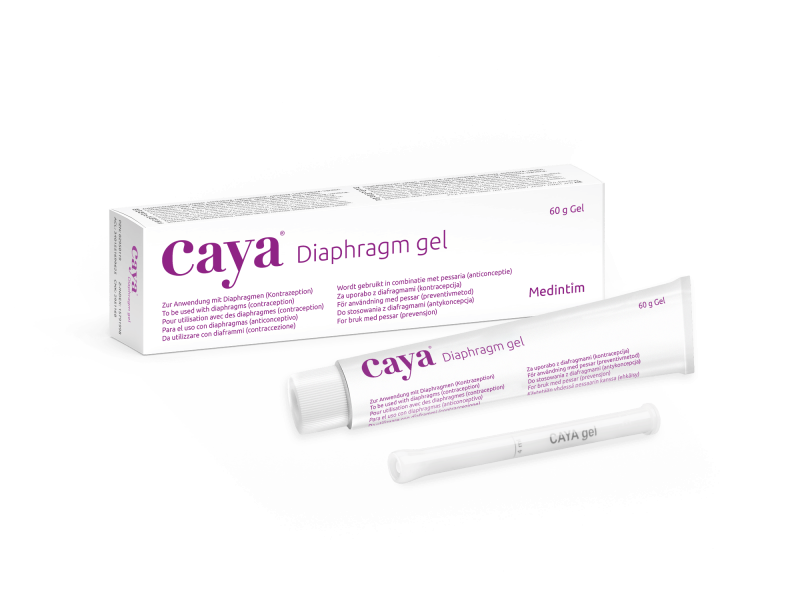 Caya®diafragma – spermicídny gél