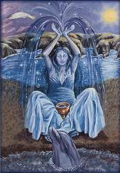 Bohyňa Vody – pohľadnica Kola roka